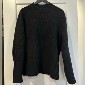 Men's Black Sweater 100% Cashmere J Crew Size M
